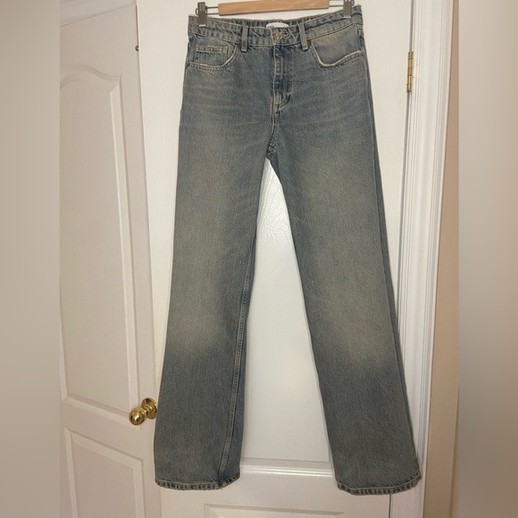 Zara Mid Rise Loose Jeans - Picture 1 of 3